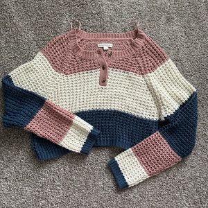 Aeropostale Cropped Sweater, L